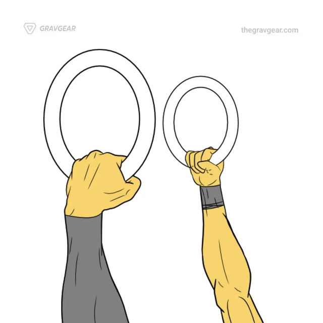 what size gymnastic rings 28mm vs 32mm gymnastic rings dimensions