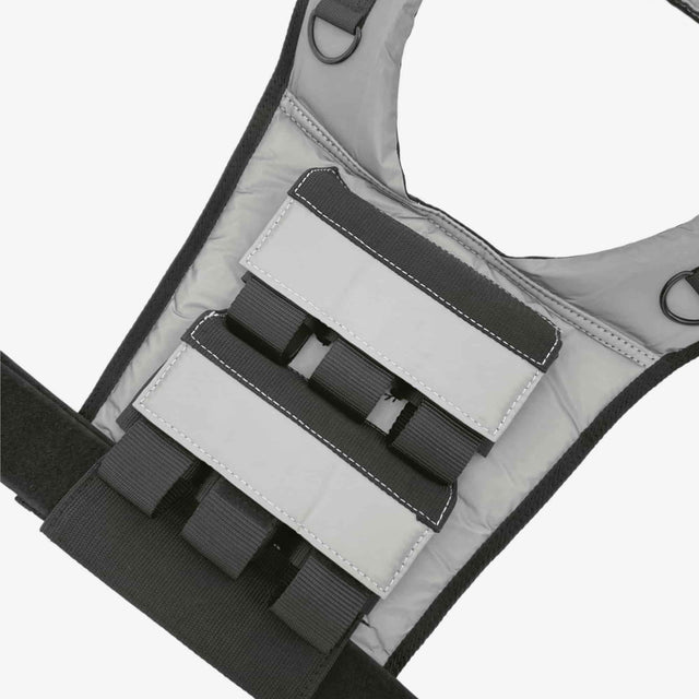 Grav Weight Vest 12kg - Reflective Grey by Gravgear
